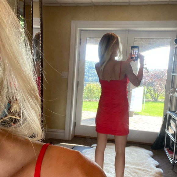 Rebecca Taylor red dress - Picture 4 of 5